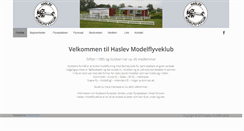 Desktop Screenshot of haslevmodelflyveklub.dk